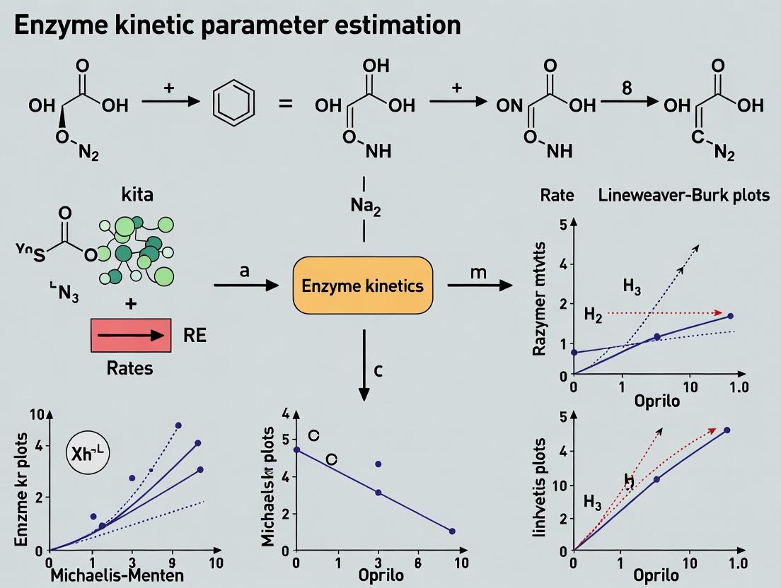 Mastering Enzyme Kinetic Parameter Estimation: From Classic Methods to Modern Computational Tools