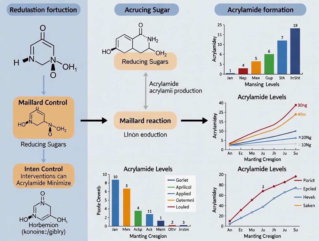 Advanced Strategies for Acrylamide Mitigation in Processed Foods: From Molecular Mechanisms to Industrial Application