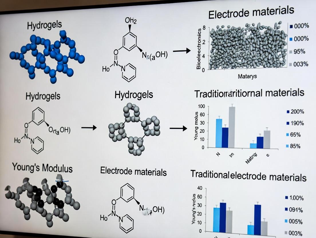 Bridging the Modulus Gap: Hydrogel vs. Traditional Electrode Materials for Next-Gen Biomedical Devices