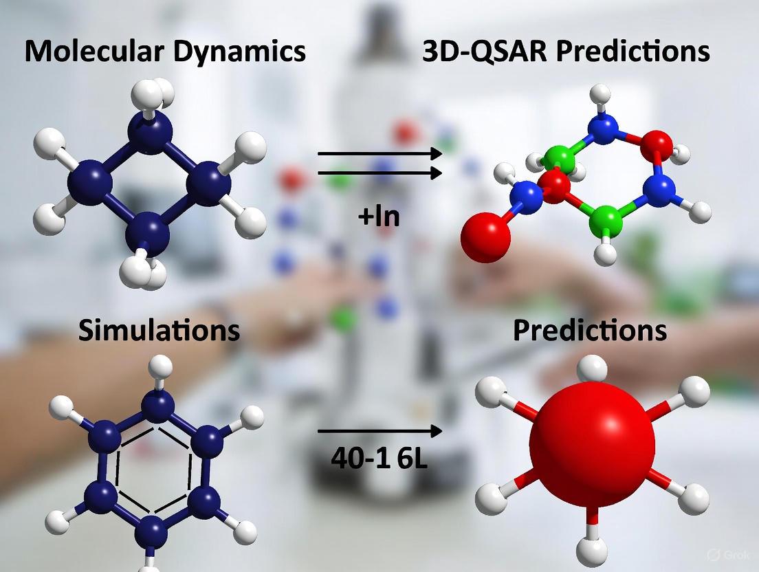 Integrating Molecular Dynamics Simulations to Validate and Enhance 3D-QSAR Predictions in Drug Discovery