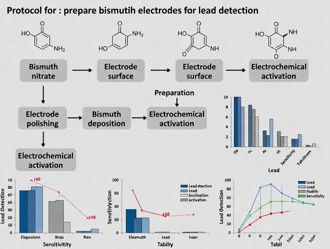 Optimized Protocol for Bismuth Film Electrode Preparation and Application in Sensitive Lead Detection