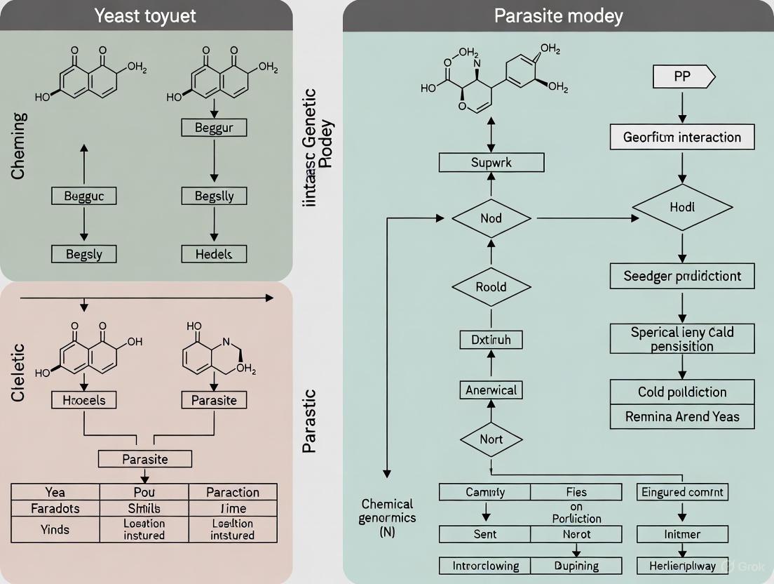 Chemical Genetic Interactions: Leveraging Yeast and Parasite Models for Antiparasitic Drug Discovery