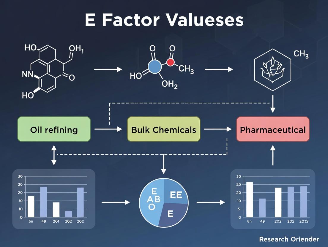 The E Factor in Pharmaceutical Chemistry: From Oil Refining to Sustainable API Synthesis