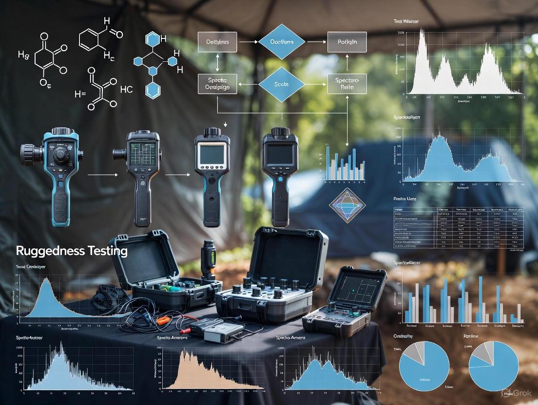 Beyond the Lab: Rigorous Ruggedness Testing of Handheld Spectrometers for Demanding Field Conditions