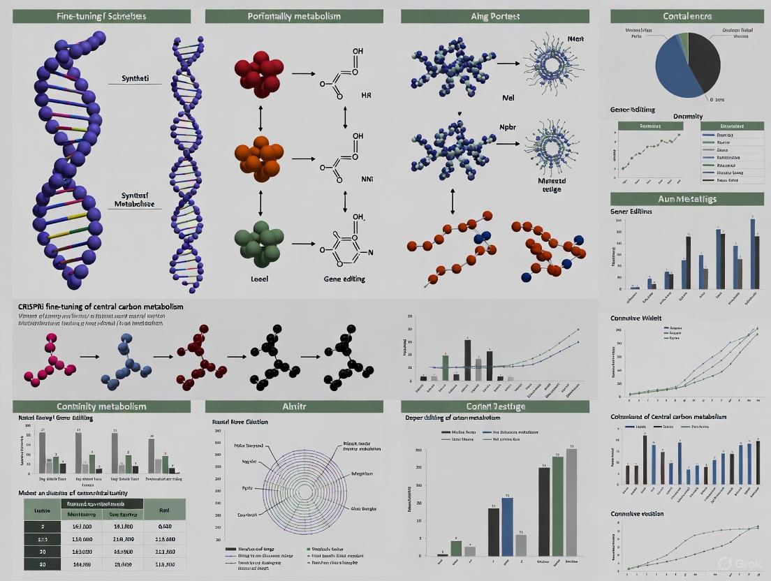 CRISPRi Fine-Tuning of Central Carbon Metabolism: A Model-Assisted Guide for Optimizing Cell Factories