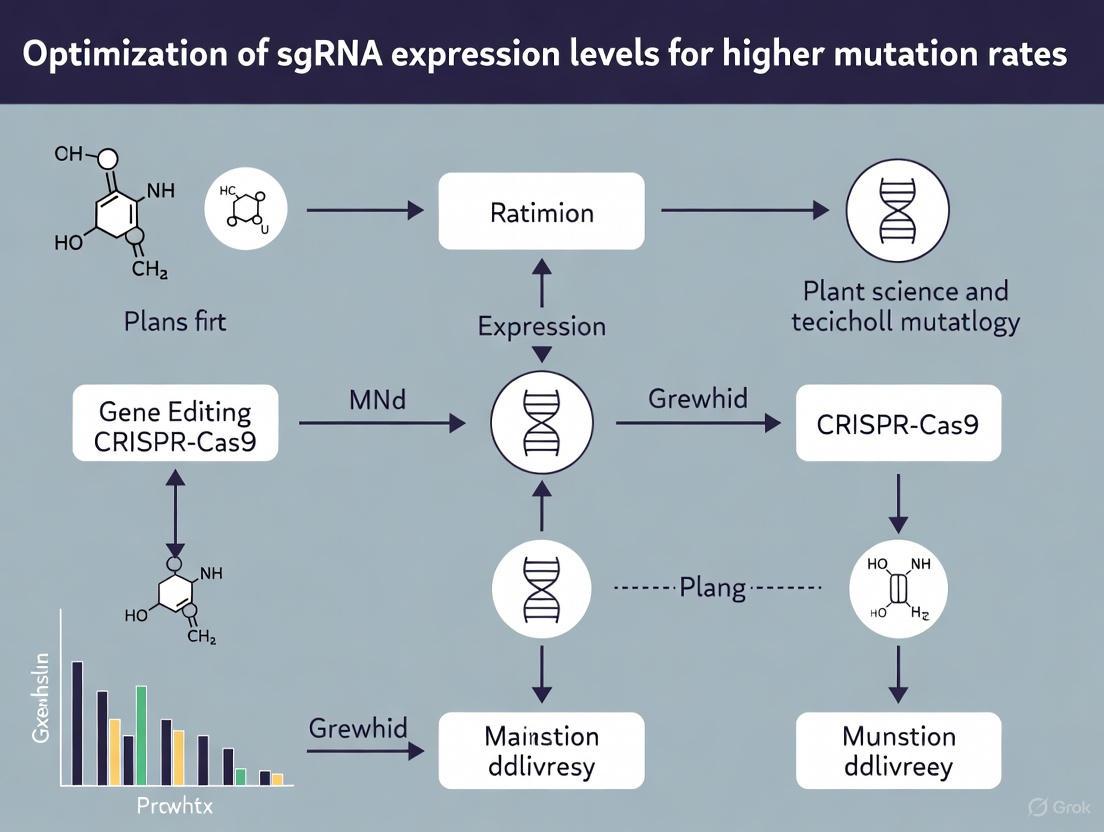 Optimizing sgRNA Expression: Strategies for Maximizing CRISPR Mutation Efficiency