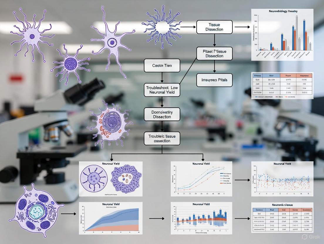 Solving Low Neuronal Yield: A Researcher's Guide to Optimizing Embryonic Tissue Dissection and Culture