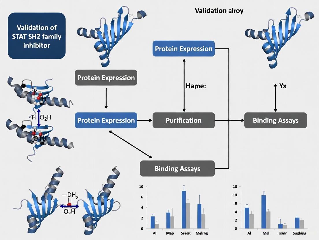 Achieving Specificity: A Comprehensive Guide to Validating STAT SH2 Domain Inhibitors Across the STAT Family