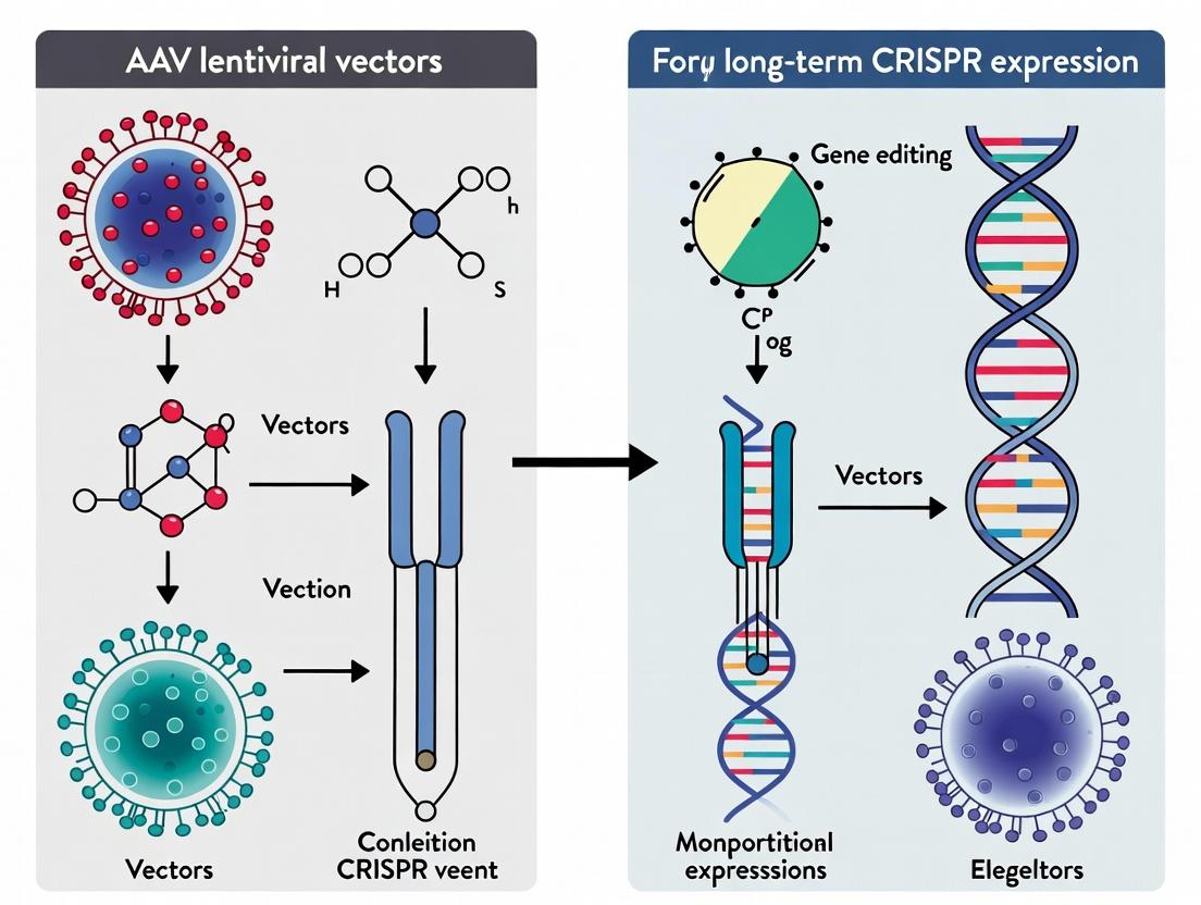 Choosing the Right Viral Vector for Long-Term CRISPR Expression: An In-Depth Comparison of AAV vs. Lentiviral Systems