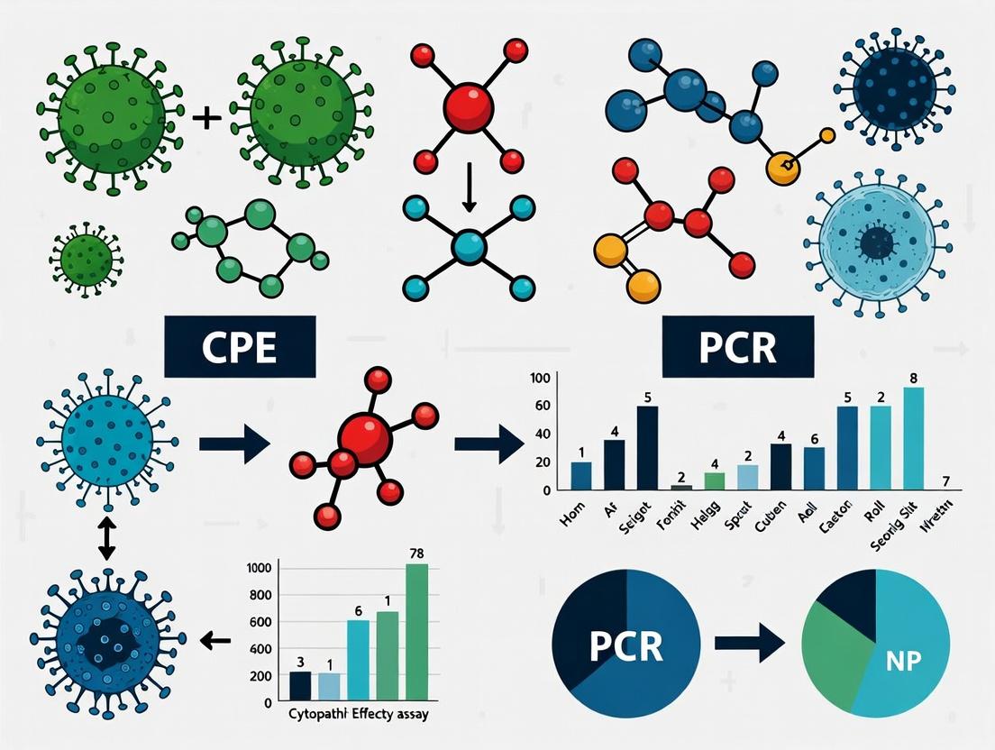 CPE Assay vs. PCR for Infectious Virus Detection: A Critical Comparison for Researchers in Virology and Drug Development