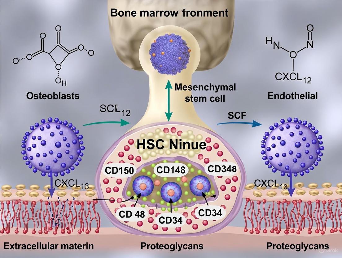 The Bone Marrow Niche: Decoding the Hematopoietic Stem Cell Microenvironment for Therapeutic Innovation