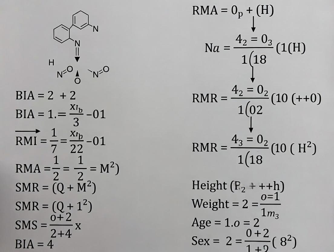 Precision Metabolism: How BIA-Derived Equations Are Revolutionizing Resting Metabolic Rate Estimation in Research