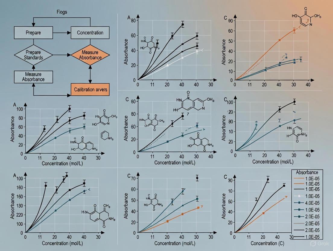 A Practical Guide to Developing Accurate UV-Vis Calibration Curves for Compound Quantification in Biomedical Research