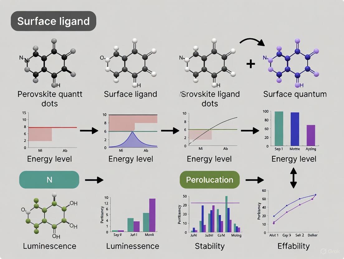 Surface Ligand Engineering in Perovskite Quantum Dots: A Comprehensive Guide for Enhanced Optoelectronic Performance