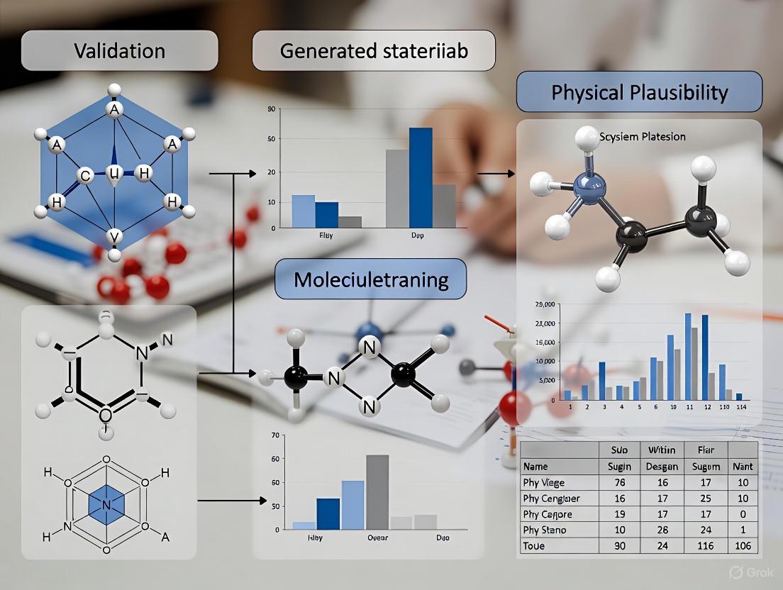 Validating Physical Plausibility in AI-Generated Molecular Structures: A 2025 Guide for Drug Discovery