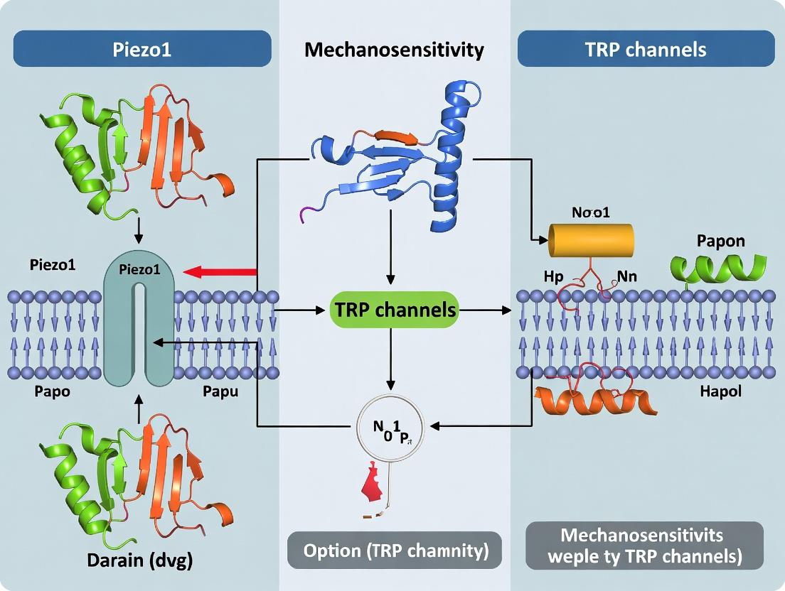 Piezo1 vs. TRP Channels: Decoding the Mechanosensors in Physiology and Drug Development