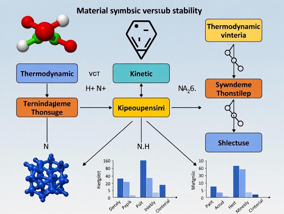 Thermodynamic vs Kinetic Stability: Mastering Control in Material Synthesis and Drug Development