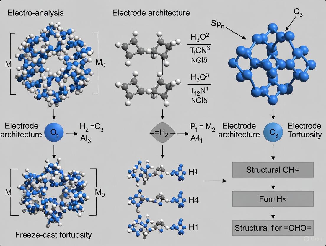 Freeze-Casting for Low-Tortuosity Electrode Architectures: Principles, Methods, and Applications in Advanced Energy Storage