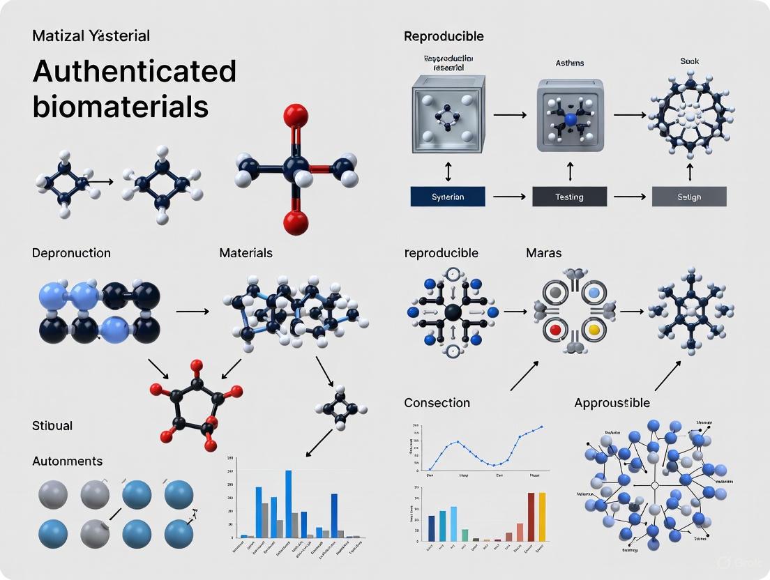 Authenticated Biomaterials: The Foundation of Reproducible Research and Drug Development
