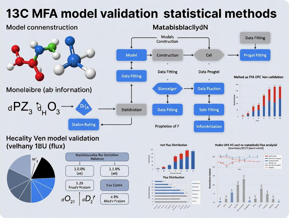 13C-MFA Statistical Validation: Essential Methods for Accurate Metabolic Flux Analysis in Drug Discovery
