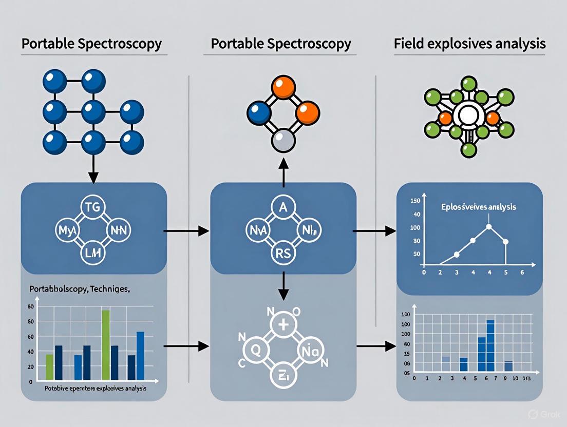 Field-Portable Spectroscopy for Explosives Analysis: Techniques, Applications, and Future Directions