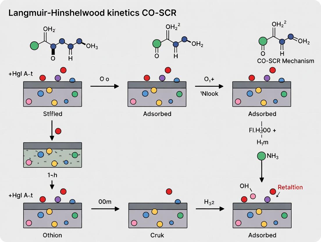 Langmuir-Hinshelwood Kinetics in CO-SCR: Mechanism, Modeling, and Catalyst Optimization for NOx Reduction