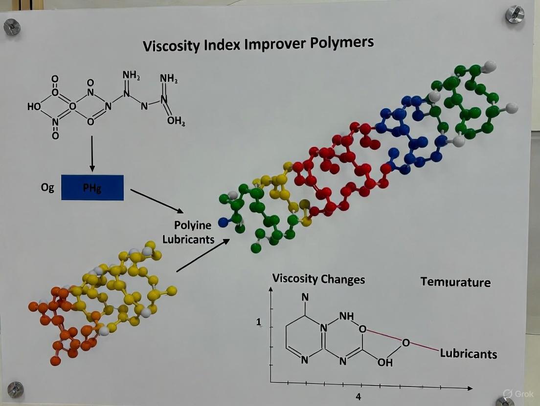 Viscosity Index Improver Polymers in Lubricants: A Comprehensive Guide for Researchers and Scientists