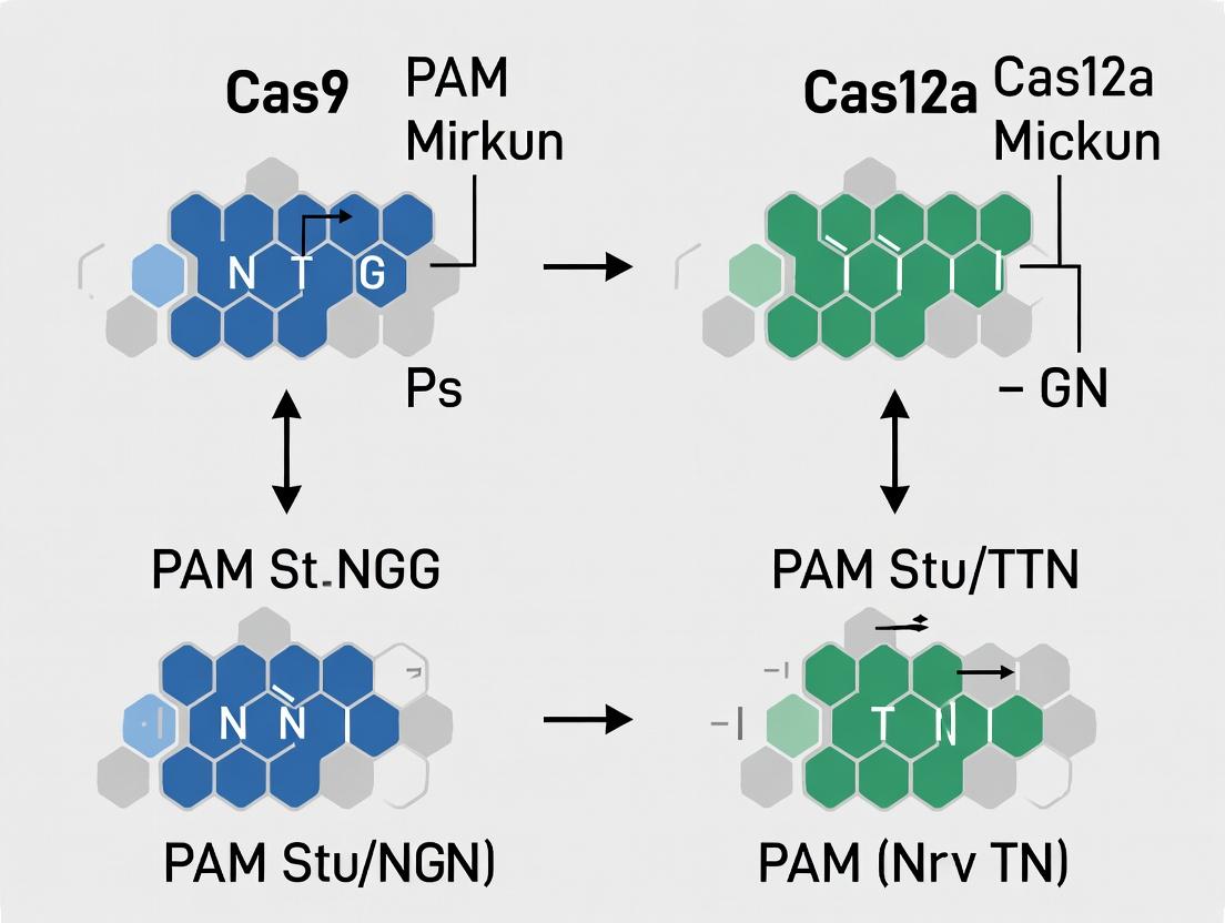 PAM Requirements Compared: Cas9 vs. Cas12a (Cpf1) - A Complete Guide for Genome Engineers