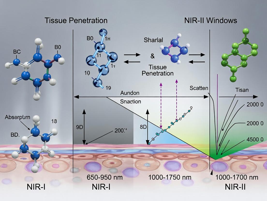 NIR-I vs NIR-II Windows: The Ultimate Guide to Tissue Penetration for Biomedical Imaging