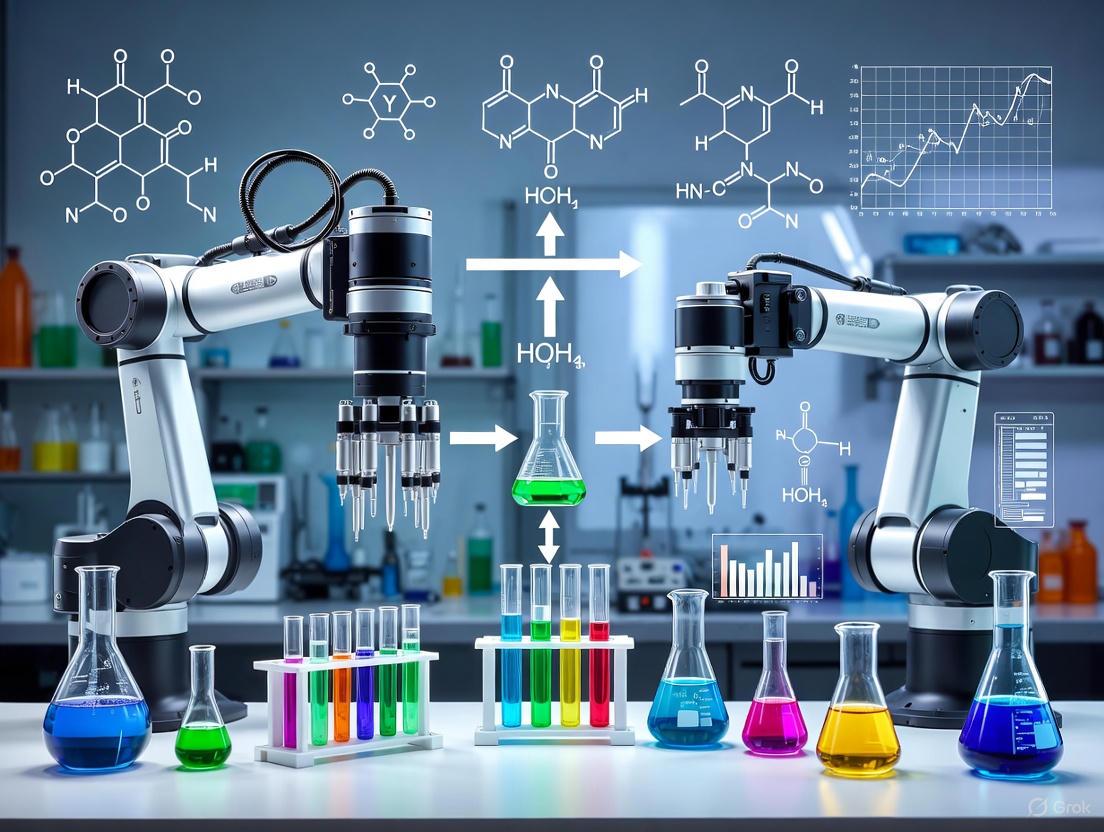 Liquid Handling Robots for Chemical Reaction Setup: A 2025 Guide to Precision, Efficiency, and Automation