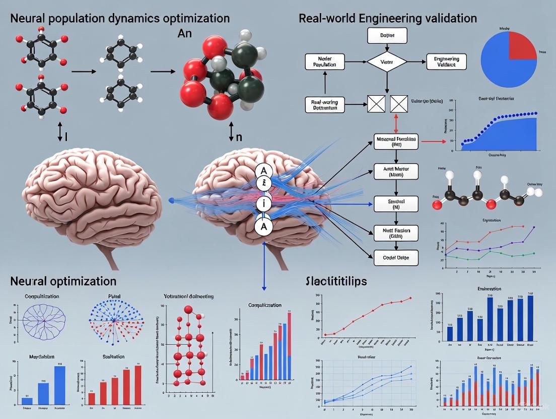 Optimizing Neural Population Dynamics: From Foundational Principles to Real-World Engineering Validation