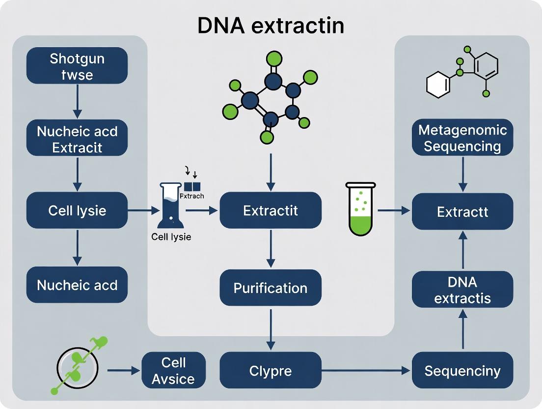 Optimizing DNA Extraction for Shotgun Metagenomics: A Comprehensive Guide for Robust and Bias-Free Microbial Profiling