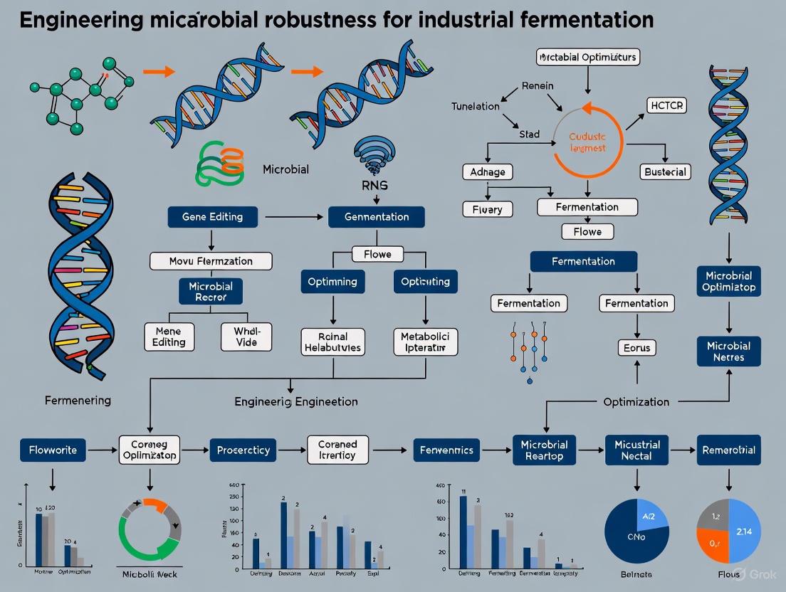Engineering Microbial Robustness for Industrial Fermentation: Strategies for Strain Design, Bioprocess Optimization, and Pharmaceutical Applications