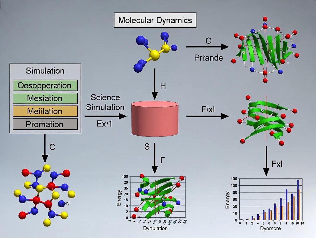 Molecular Dynamics Demystified: Simulating Newton's Equations from Theory to Biomedical Application