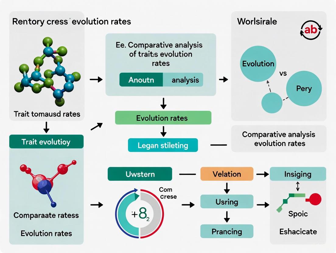 Comparative Analysis of Trait Evolution Rates: Overcoming Methodological Challenges in Evolutionary and Biomedical Research