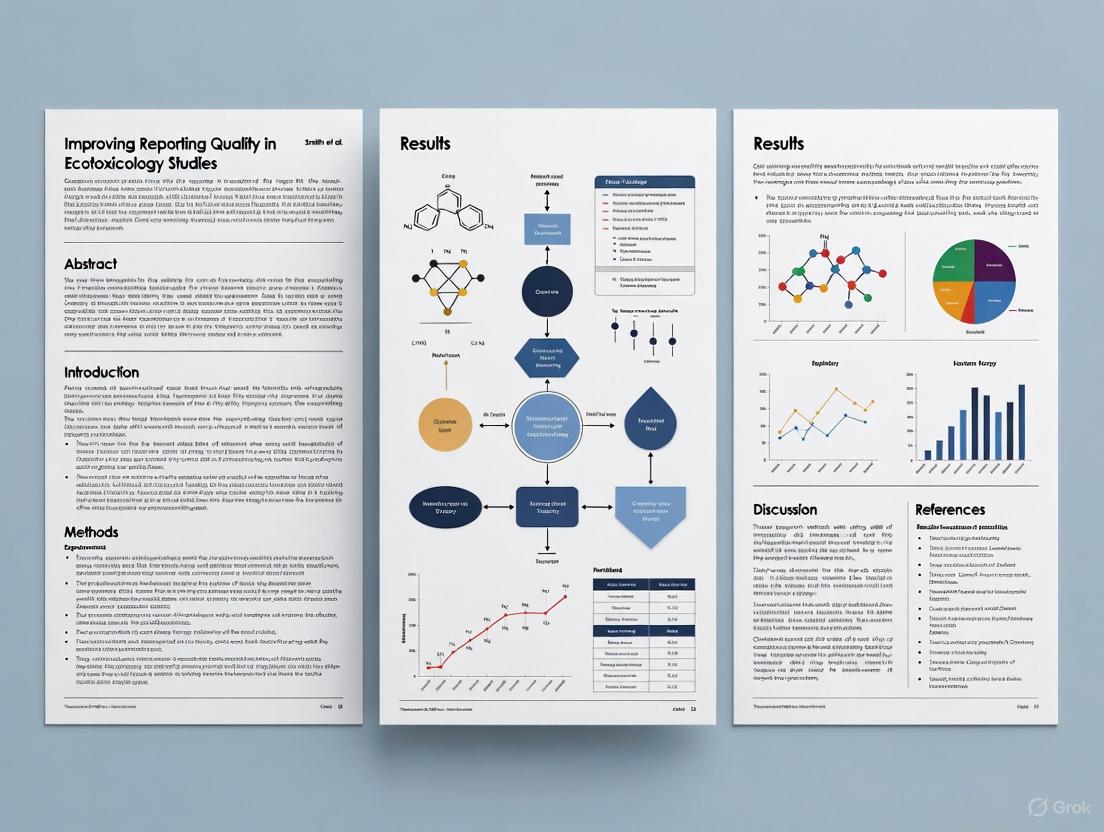 Improving Reporting Quality in Ecotoxicology: A Framework for Reliable Research and Environmental Protection