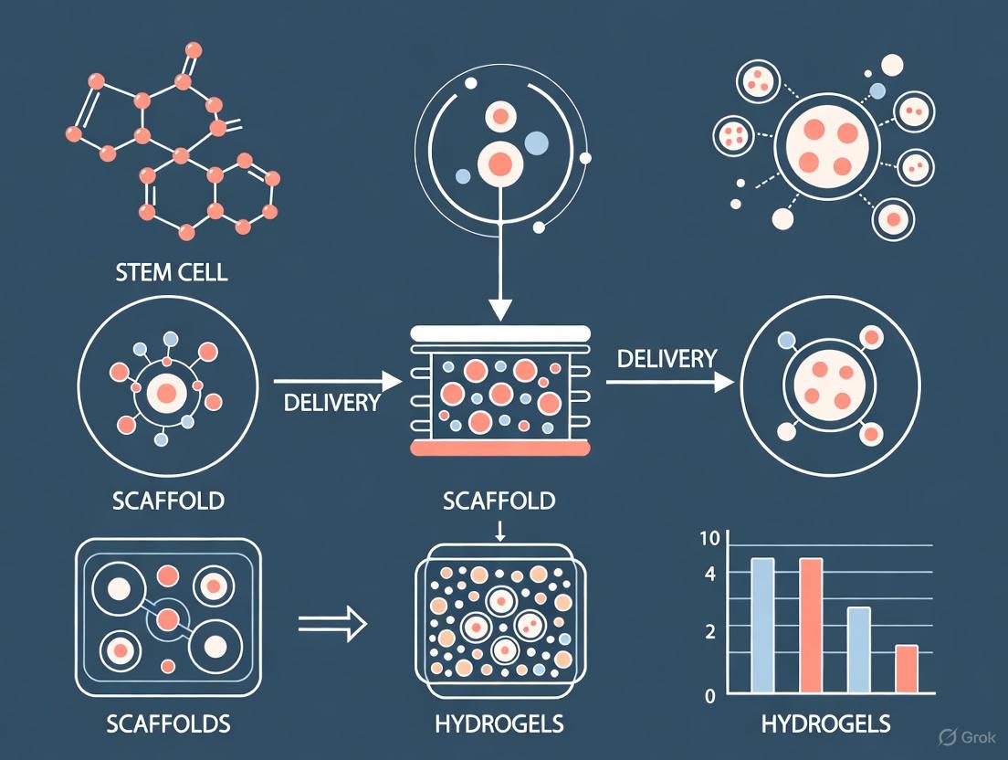 Hydrogel Scaffolds for Stem Cell Delivery: Engineering the Microenvironment for Enhanced Regenerative Therapy