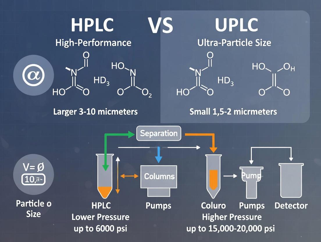 HPLC vs. UPLC: How Particle Size Drives Pressure, Performance & Practical Applications