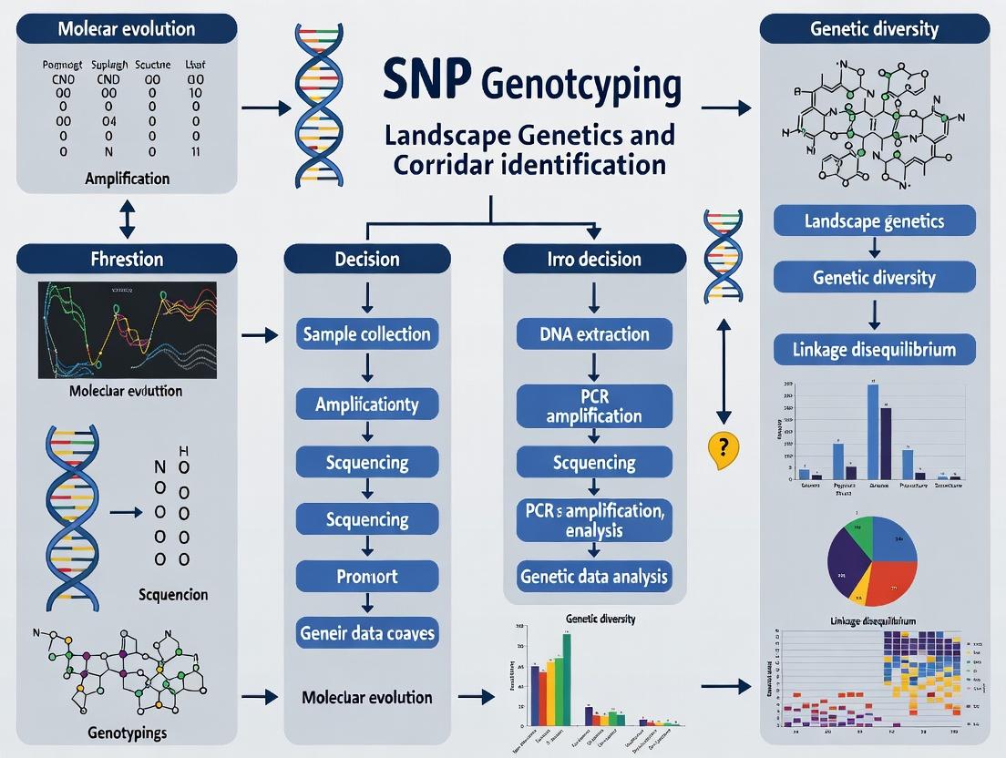 Mapping Nature's Highways: How SNP Genotyping is Revolutionizing Landscape Genetics and Corridor Identification