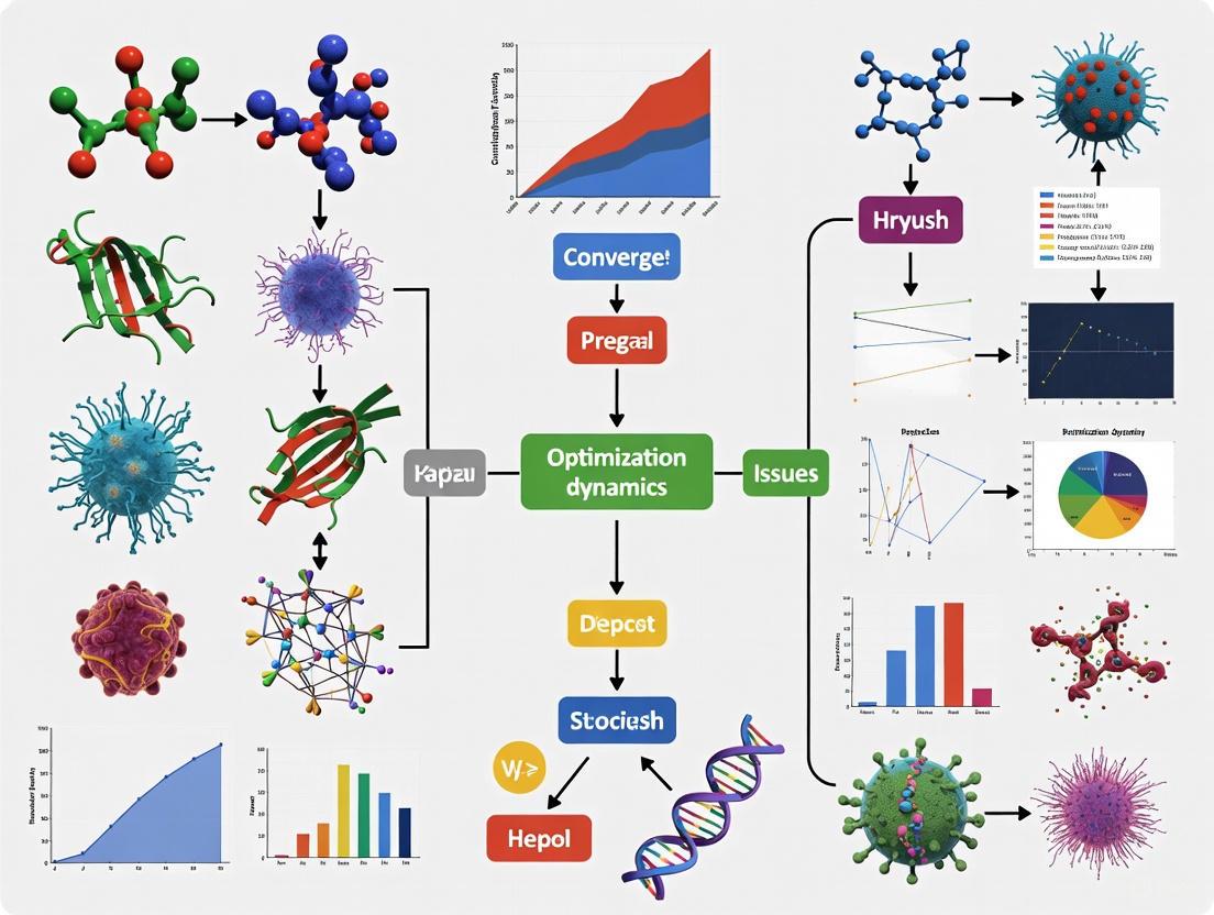 Overcoming Convergence Issues in Neural Population Dynamics: From Biological Constraints to Optimization Algorithms