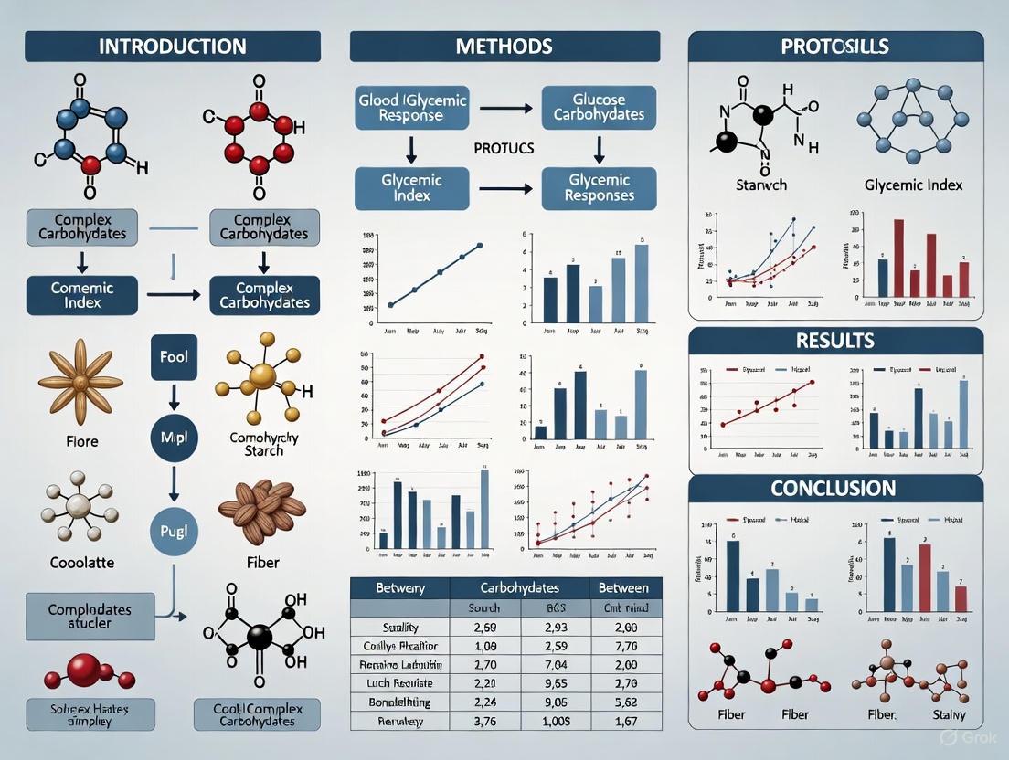 Measuring Glycemic Index in Complex Carbohydrates: Standard Protocols, Methodological Challenges, and Clinical Validation