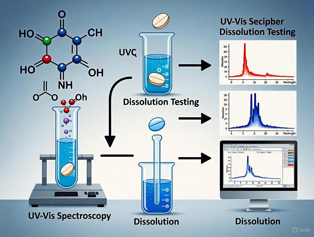 UV-Vis Spectroscopy in Tablet Dissolution: From Foundational Principles to Advanced Imaging and Real-Time Release