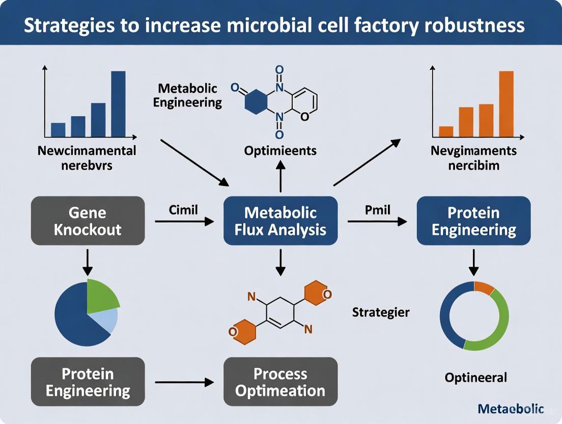 Engineering Robust Microbial Cell Factories: Strategies for Enhanced Performance and Stability in Industrial Bioprocesses