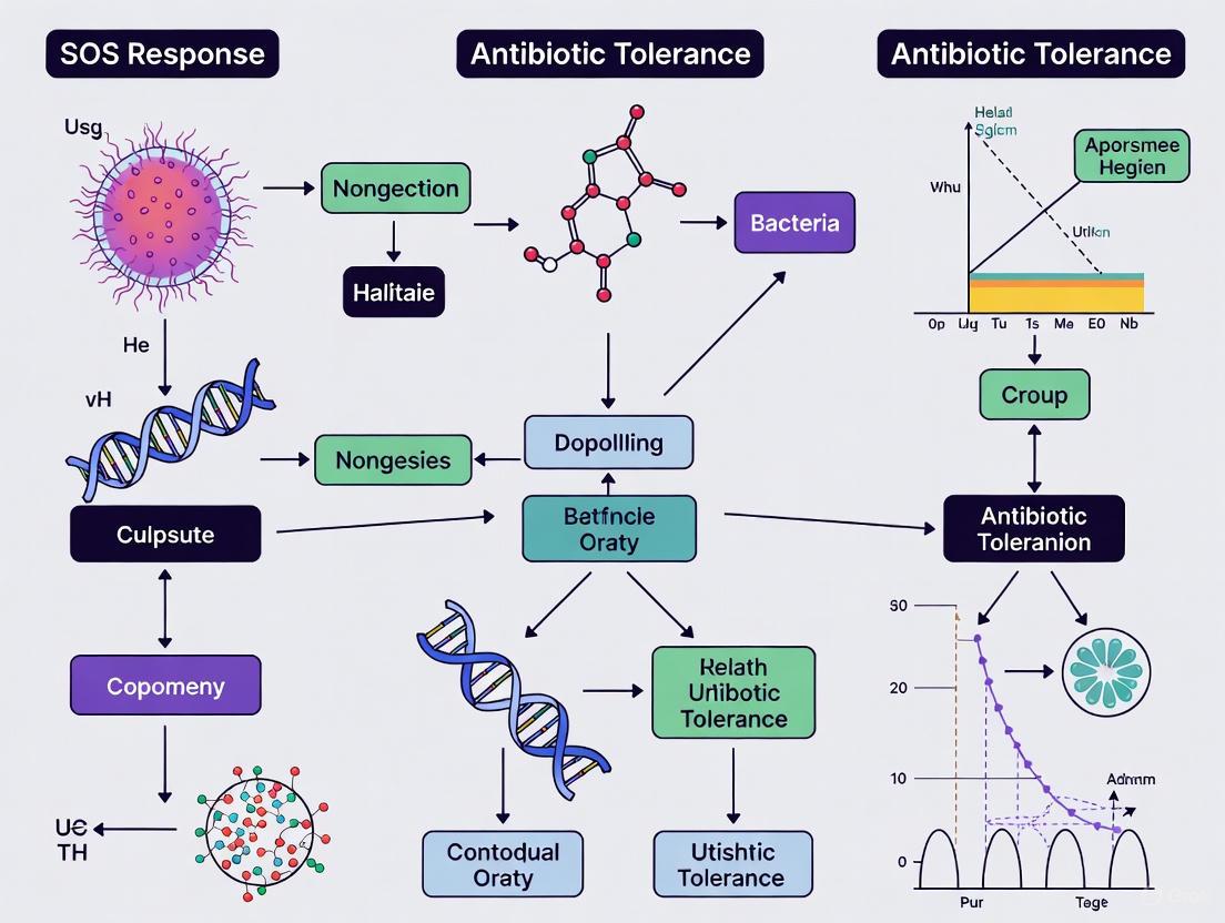 SOS Response and Antibiotic Tolerance: Mechanisms, Therapeutic Targeting, and Future Directions