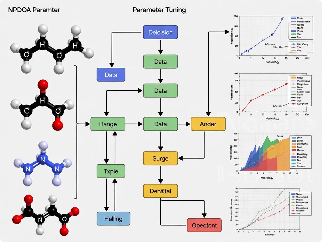 NPDOA Parameter Tuning Guidelines: Optimizing Neural Population Dynamics for Drug Development