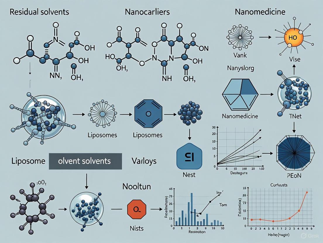 Residual Solvents in Liposomes and Nanomedicine: Analysis, Challenges, and Regulatory Compliance