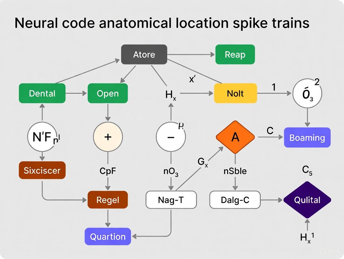 Decoding Brain Anatomy from Neural Spike Trains: A New Frontier in Neural Coding and Biomedical Research