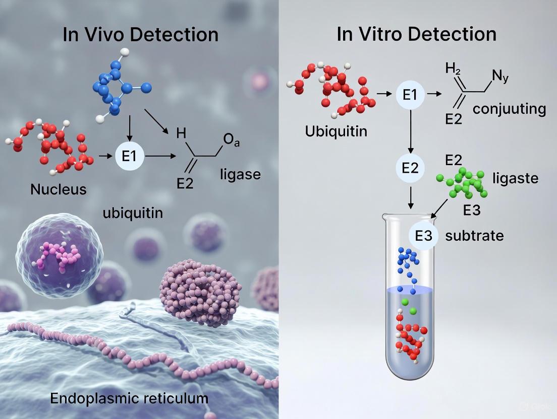 In Vivo vs. In Vitro Ubiquitination Detection: A Comprehensive Guide for Researchers