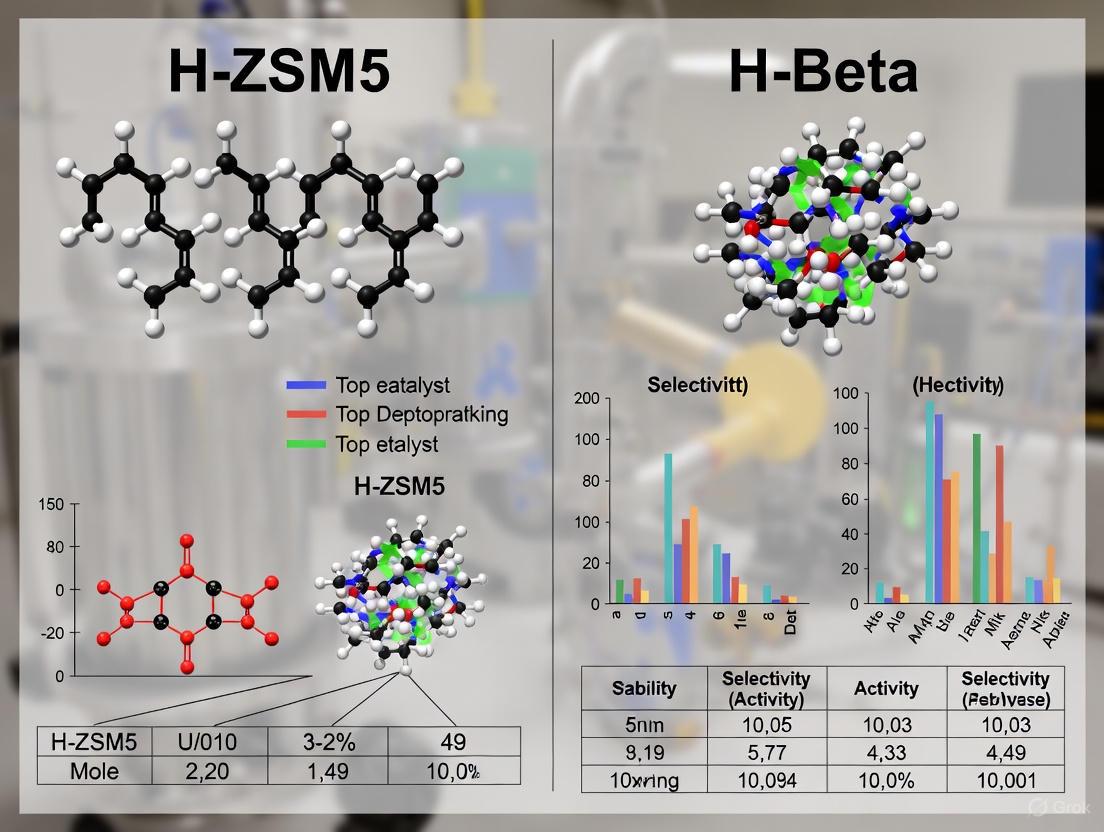 H-ZSM-5 vs. H-Beta: A Comprehensive Comparison of Catalytic Performance for Researchers