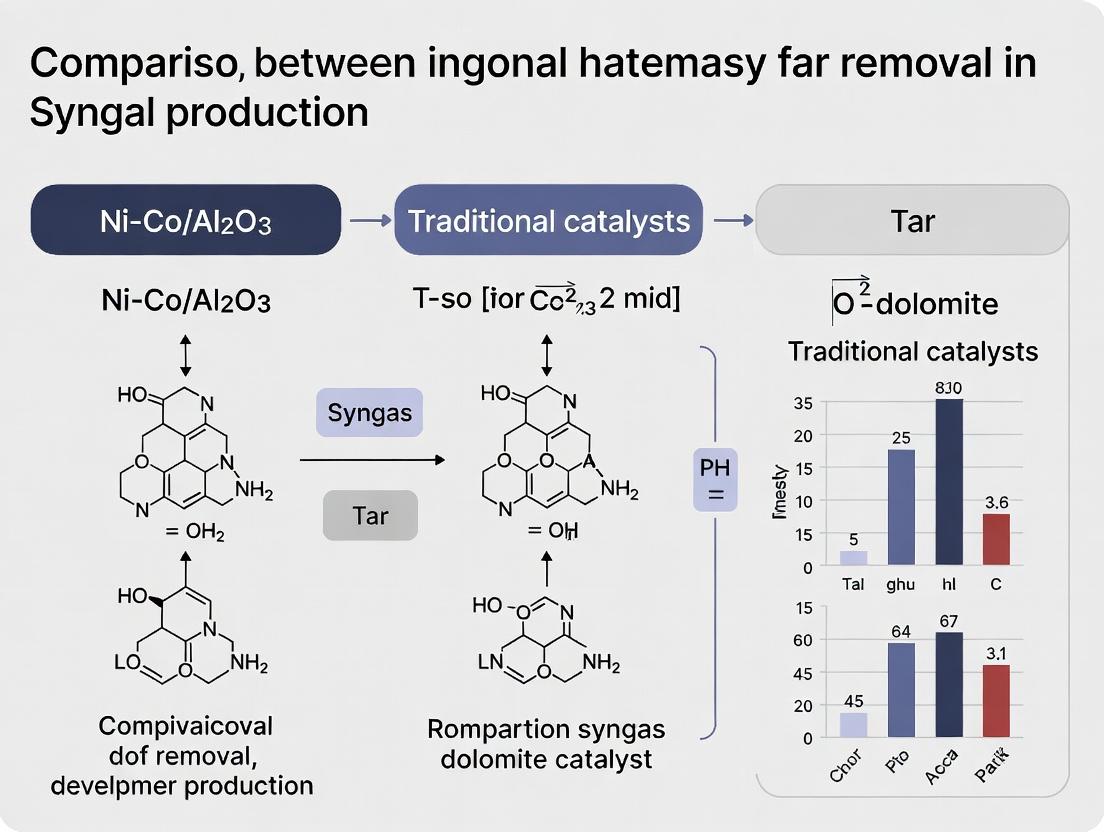 Ni-Co/Al2O3 vs. Dolomite Catalysts: A Comparative Analysis for Advanced Tar Removal and Biomass Gasification